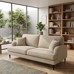 Kanapa 3-osobowa Rupert – elegancka sofa w stylu angielskim