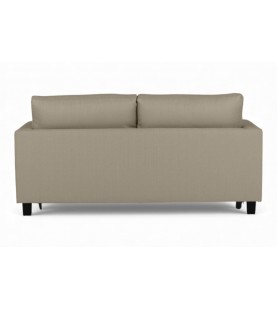 Kanapa 3-osobowa Matrix beż piaskowy - sofa tapicerowana na drewnianych nogach