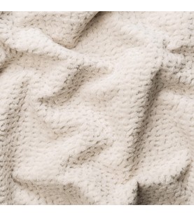 Narożnik Amado perłowy – stylowy narożnik do salonu w tkaninie welwetowej strukturalnej